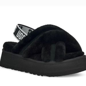 UGG Disco Cross Slide Slipper Size 11